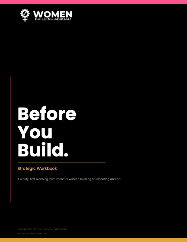 WBA Before You Build Workbook